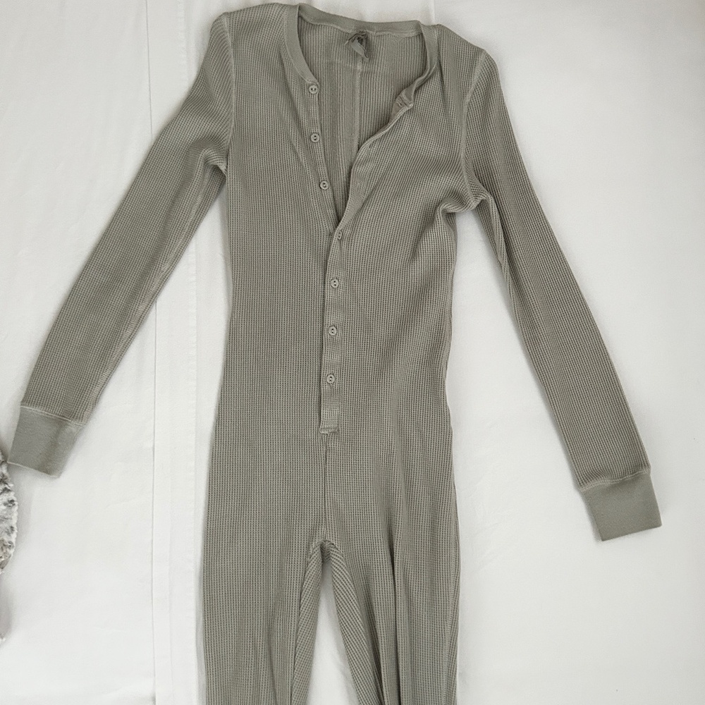 SKIMS WAFFLE KNIT ONESIE